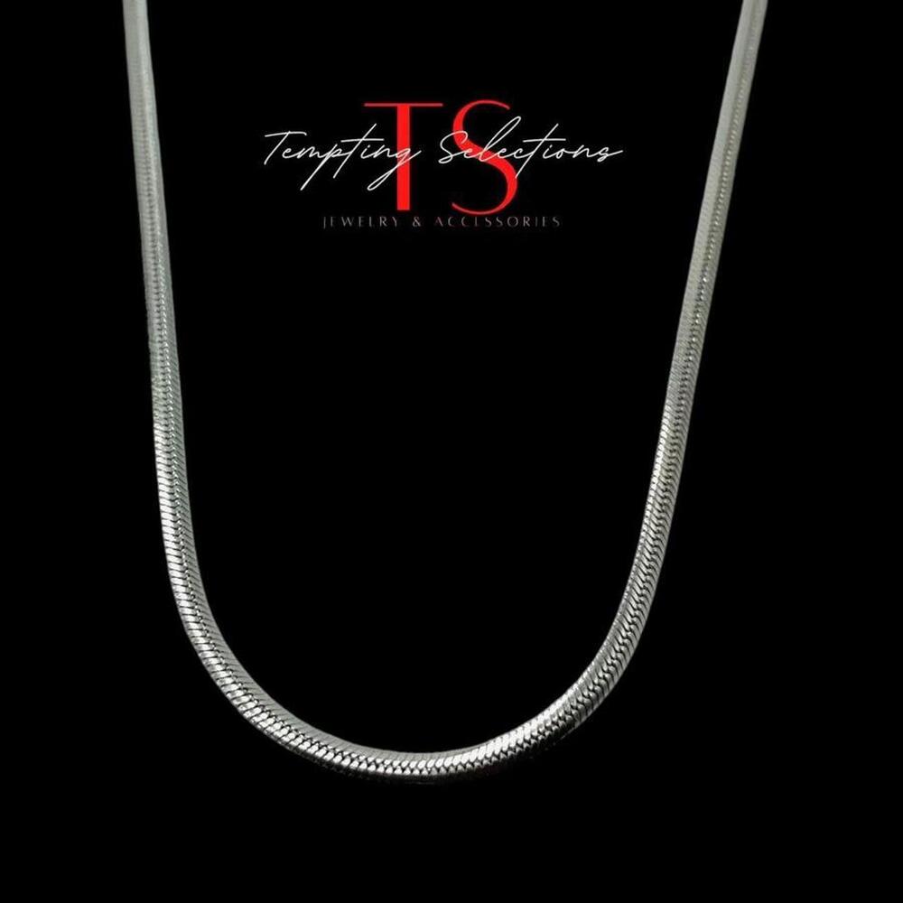 Thin Herringbone 1mm Stainless Steel Ca73